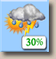Saturday: Chance Showers And Thunderstorms