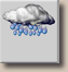 Monday: A chance of rain showers between 11am and 2pm, then a chance of showers and thunderstorms. Partly sunny, with a high near 79. South wind 0 to 10 mph. Chance of precipitation is 50%. New rainfall amounts less than a tenth of an inch possible. Monday: Chance Rain Showers